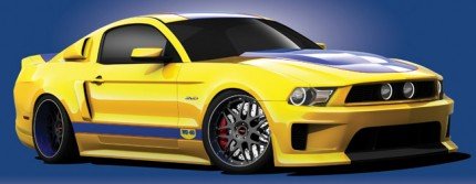 Picture of the 2011 Mustang GT: WD-40/SEMA Cares Car